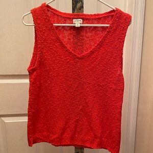 J Crew V Neck Beach Sweater